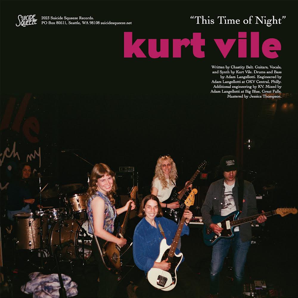 Kurt Vile’s cover of @CHAST1TYBELT’s “This Time Of Night” is out now. Listen and order the exclusive 7” here: kurtvile.komi.io