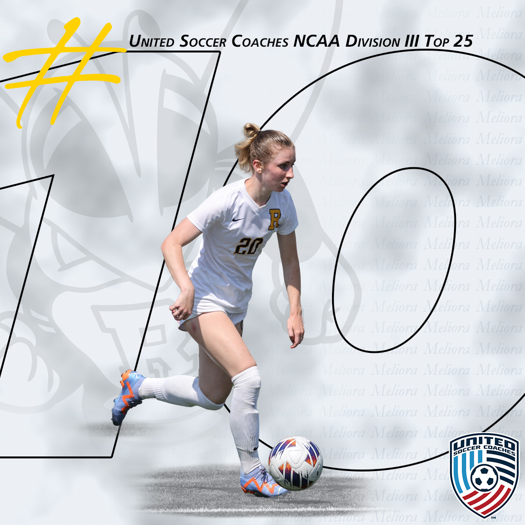 UofRathletics's tweet photo. Top-🔟 'Jackets 🙌

@URwomenssoccer makes the jump into the Top 10 at No. 10 in the latest @UnitedCoaches Poll!!!

#GoJackets // #d3soccer