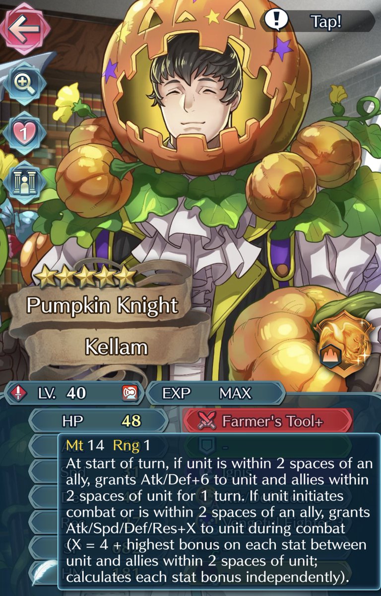 DDBoftheStars's tweet photo. For reference

Eirika’s prf weapon that is a legendary sword 

VS

Kellam’s fucking rake https://t.co/mKMVrLZBbV