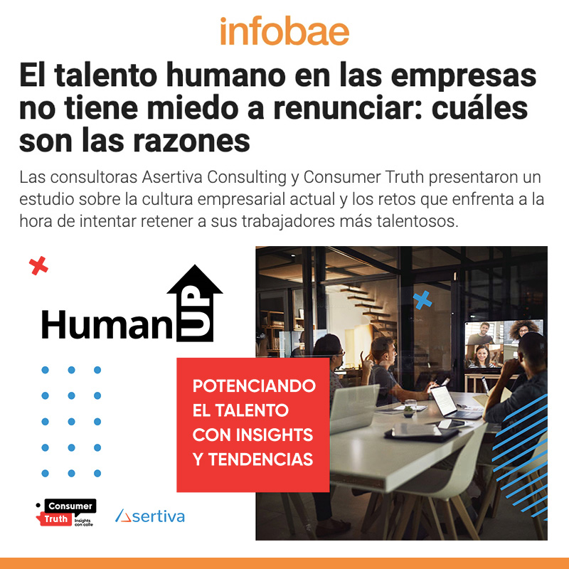 consumer_truth's tweet photo. #OrgulloInsighter El estudio "#HumanUP: Potenciando el #Talento con #Insights y #Estrategia" que realizamos #ConsumerTruth y #AsertivaConecta ha sido publicado en @infobae🙌

Lee el artículo:
👉https://t.co/Q0Iw8J8RpS

#ConsumerTruth #AsertivaConecta #GestiónHumana #TalentoHumano https://t.co/sXw6BTTMNX