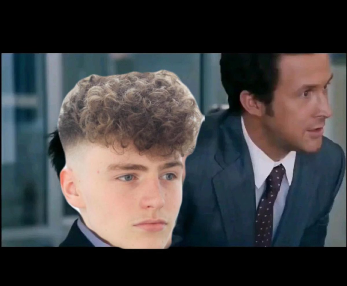 that’s my gen z analyst. my youth specialist. look at him, notice anything about him? the haircut? he speaks a version of english so influenced by internet slang that it’s incomprehensible to past generations. he could tell bussin from sus at age 8. so yeah i’m sure it’s “facts”