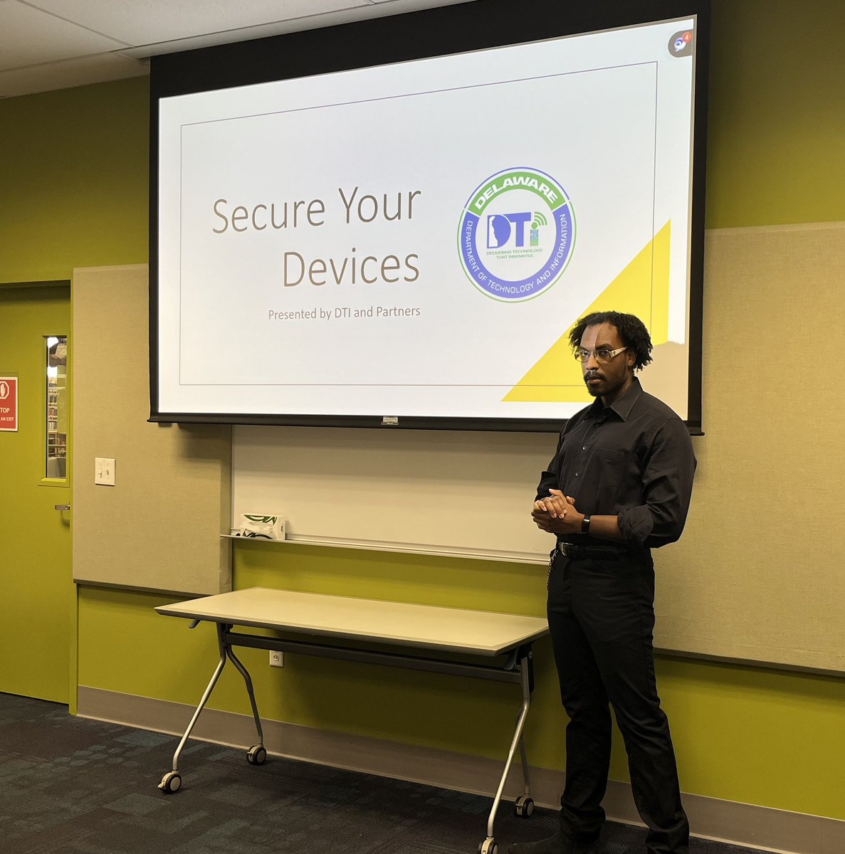 Join us at the Bear Public Library for a presentation on Securing Your Devices. #CyberAwareness #CyberAwareDelaware digiknow.delaware.gov