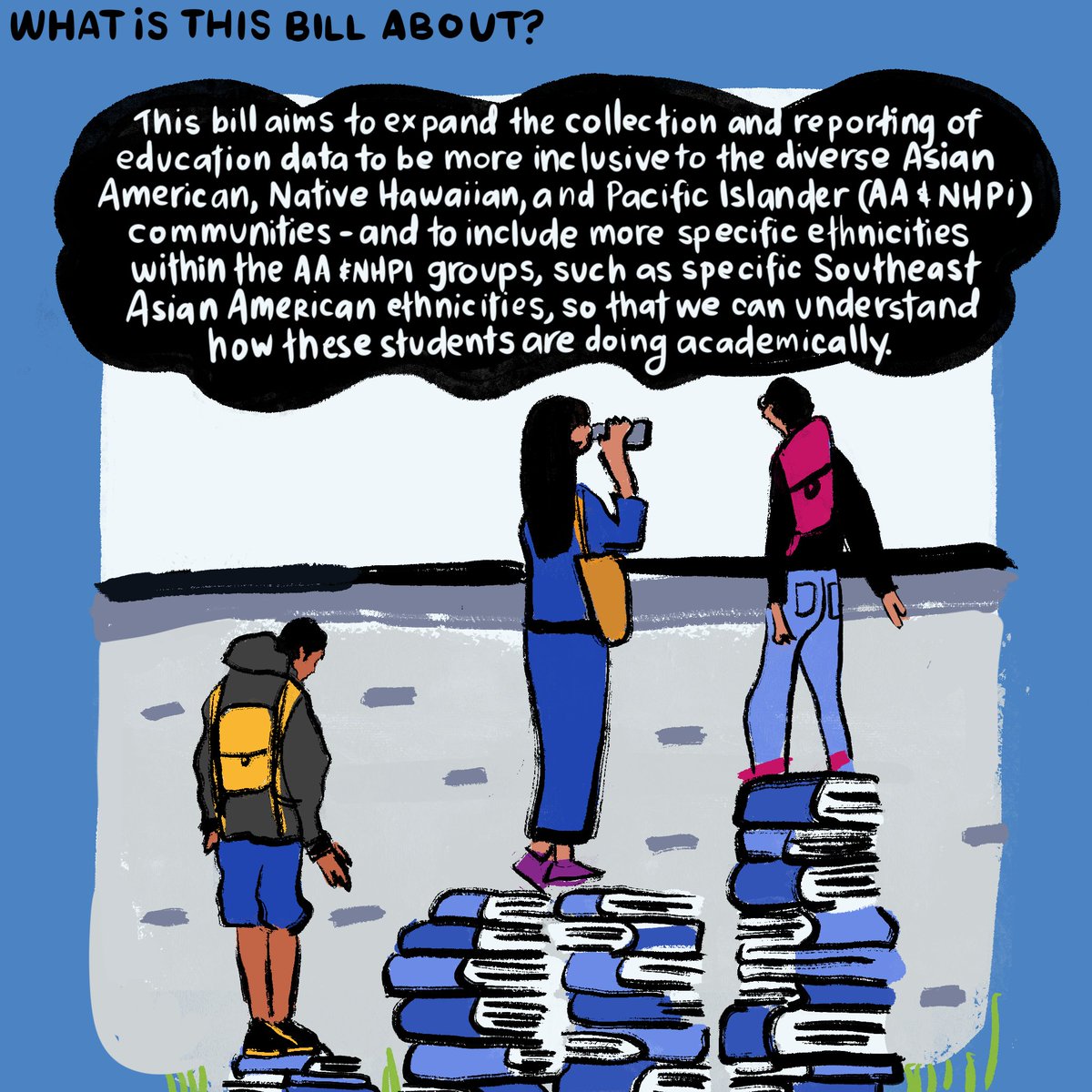 CMAALowell's tweet image. This week, SEARAC and our education partners are mobilizing a nationwide to rally for Southeast Asian American students and reintroduce the #AllStudentsCountAct. Disaggregated data is the key to recognizing their unique needs. Graphics by @nataliepbui #ASCA2023 #SEAAStudentsCount