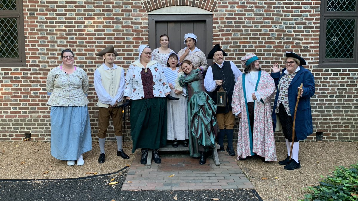 Have a ghouly good time at Ghosts of Thoroughgood Past tours, which resume at Thoroughgood House tomorrow night, and run from 6-9 p.m. all weekend! 👻 Haven't reserved your tickets, yet? Walk up and buy them at the door, or purchase them online at culture.virginiabeach.gov/events.