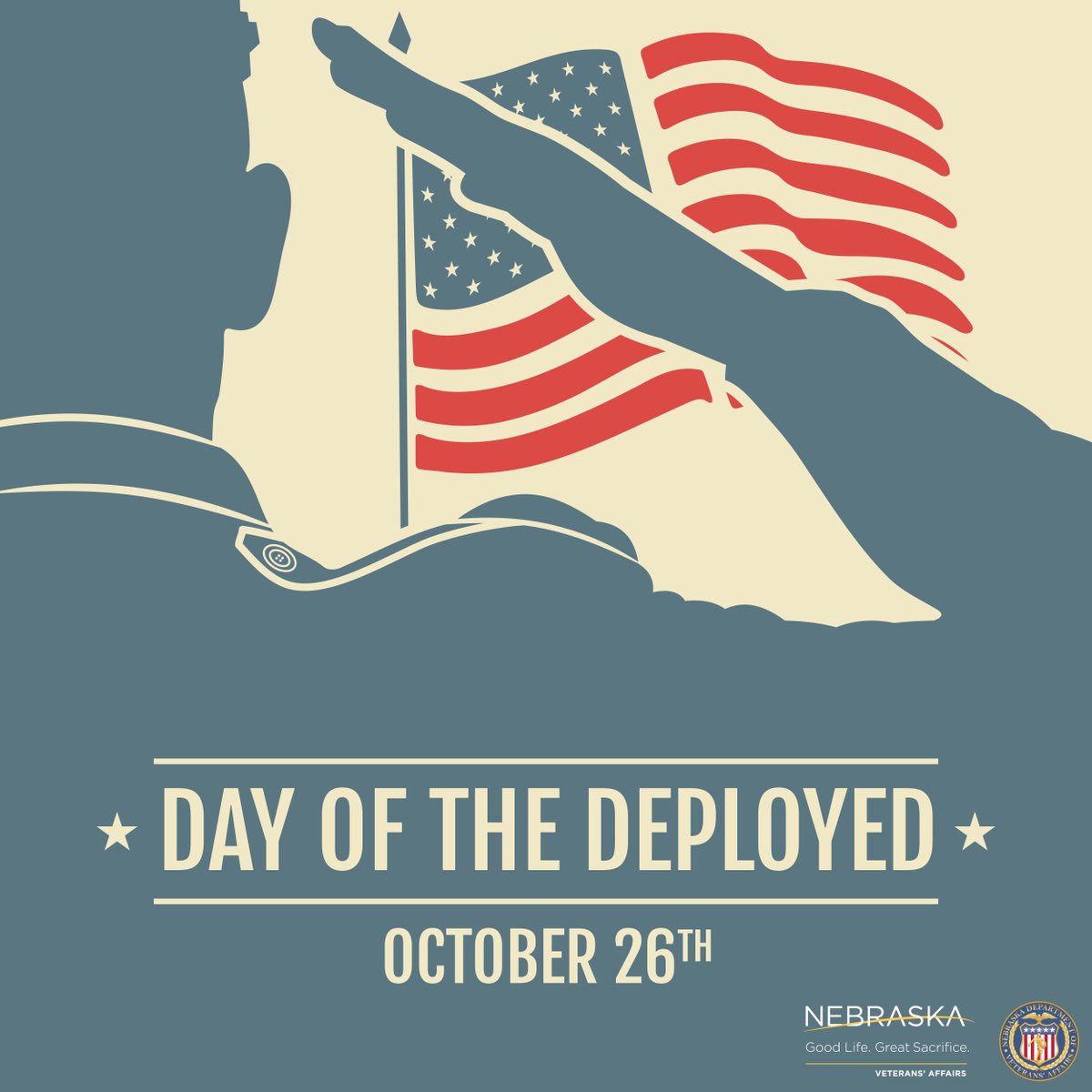 Today we honor the members of our armed forces who are currently deployed or have ever been deployed to serve our country. We also recognize their families, who make countless sacrifices while their loved ones are away. #DayoftheDeployed