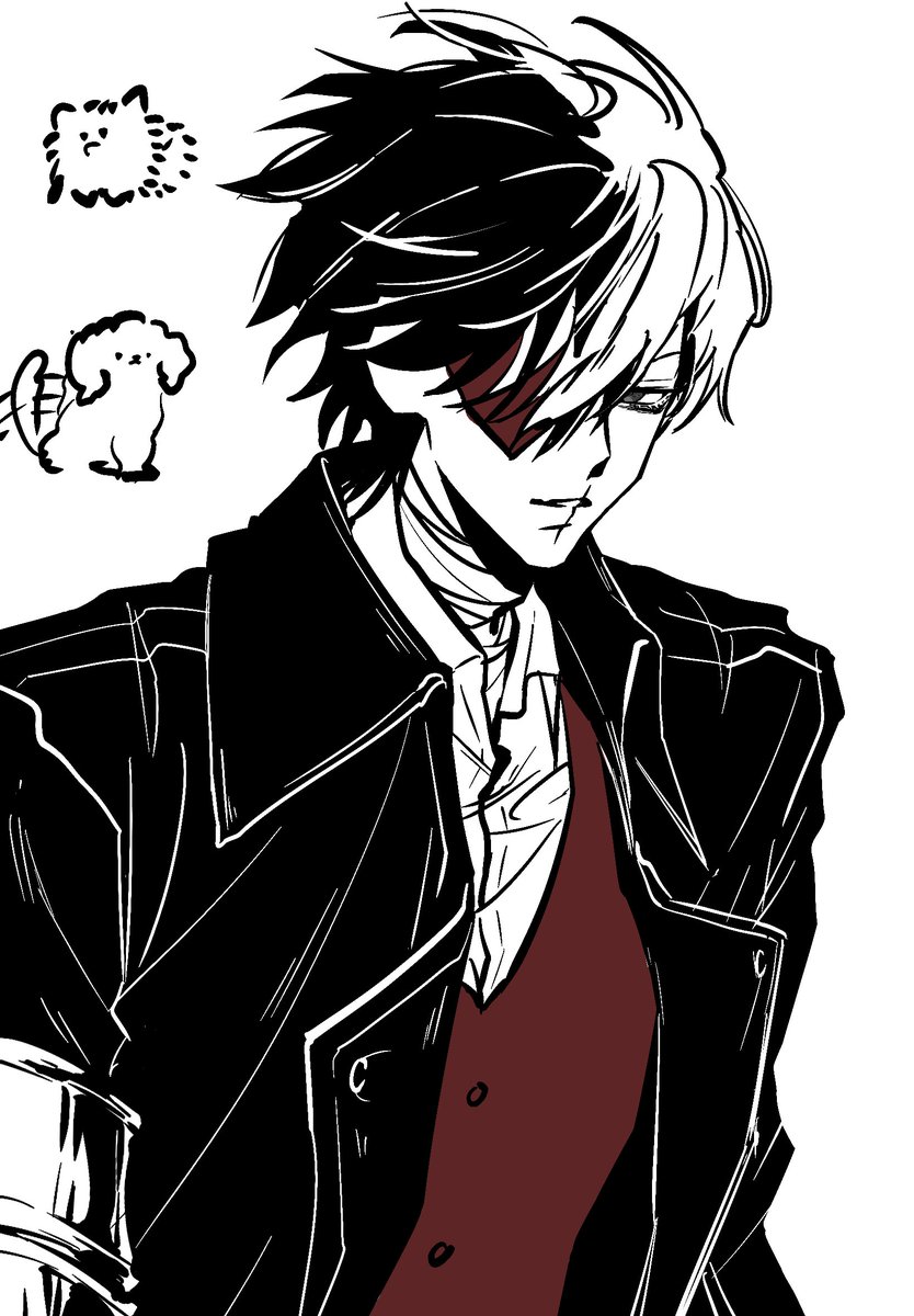 친구 아이패드로 그린 악마기사 낙서