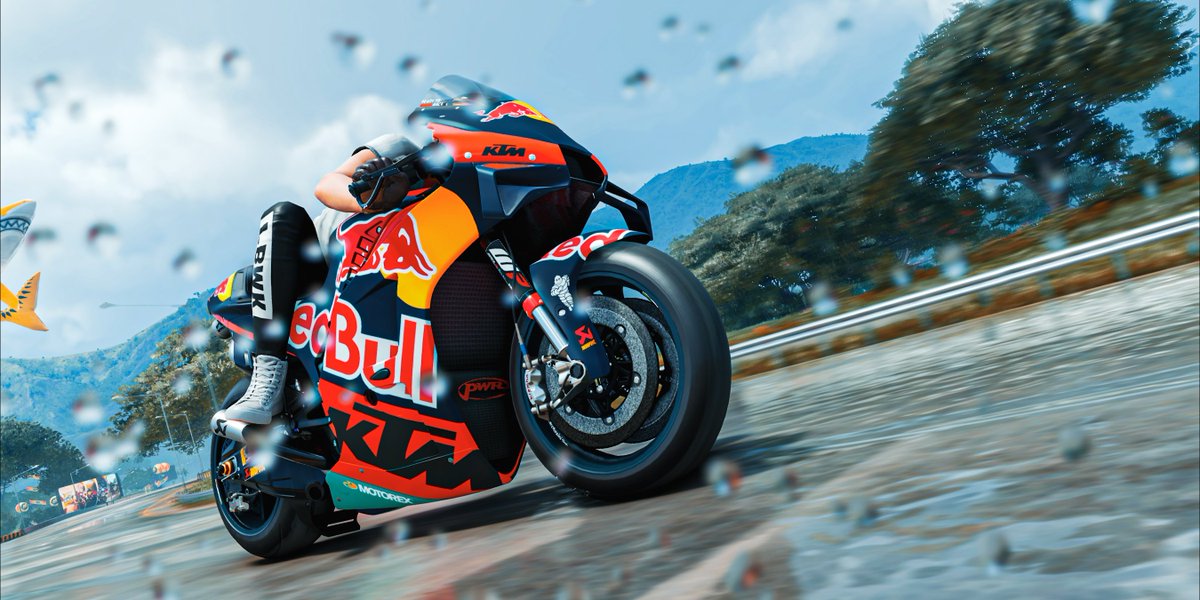 Lumi92X's tweet photo. RC16 Red Bull Team
——————————
#ktm #RedBullRacing #MotoGP #TCMPhotomodeComp #Motorcycles #VirtualPhotography #VGPUnite #TheCapturedCollective #GSVP #VPRT #ThePhotoMode #PhotoMode #photography #pcgaming https://t.co/CmKL3PfKAV