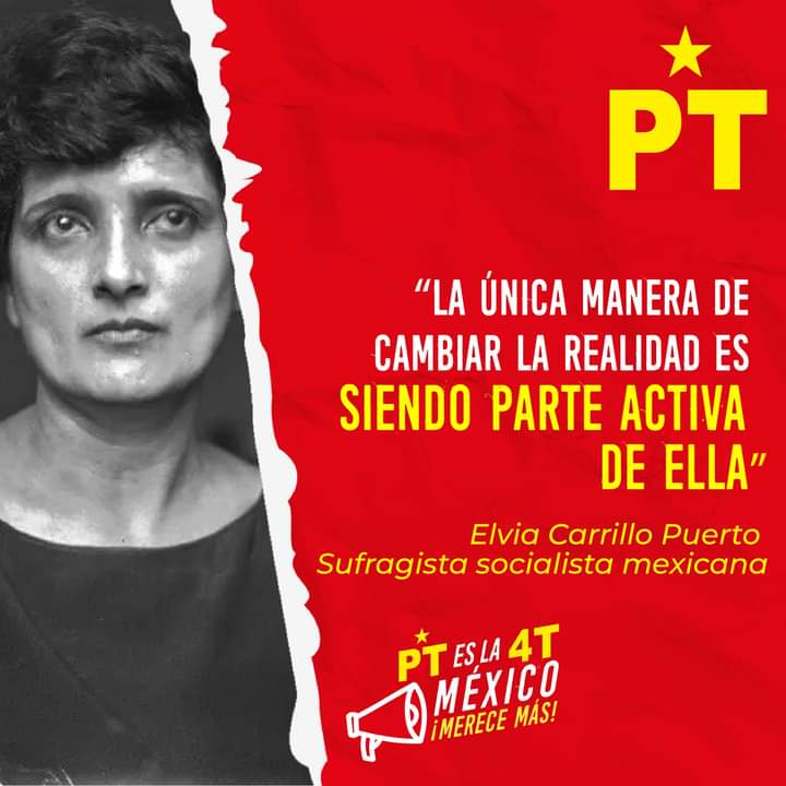 El cambio no vendrá por sí solo, debemos ser agentes de cambio y luchar por nuestros ideales 

#MéxicoMereceMÁS #PTesla4T