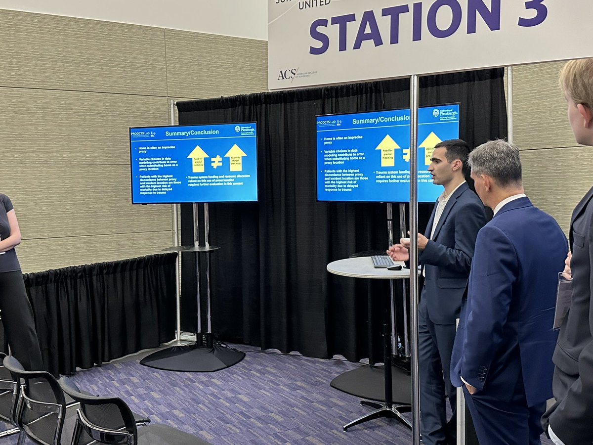 Divya Kewalramani, MD (@divvya20k) on Twitter photo Proud moment seeing members of <a href="/PRODCTS_Lab/">PRODCTS Lab</a> shine on stage at #ACSCC2023! Thanks to the stellar mentorship of <a href="/joshua_b_brown/">Joshua Brown</a>, their presentations were outstanding.
PS: Jamison Beiriger is a #Match2024 applicant for #Gensurg
<a href="/David_SilverMD/">David Silver</a> <a href="/PittSurgery/">Pitt Surgery</a> Proud moment seeing members of <a href="/PRODCTS_Lab/">PRODCTS Lab</a> shine on stage at #ACSCC2023! Thanks to the stellar mentorship of <a href="/joshua_b_brown/">Joshua Brown</a>, their presentations were outstanding.
PS: Jamison Beiriger is a #Match2024 applicant for #Gensurg
<a href="/David_SilverMD/">David Silver</a> <a href="/PittSurgery/">Pitt Surgery</a>
