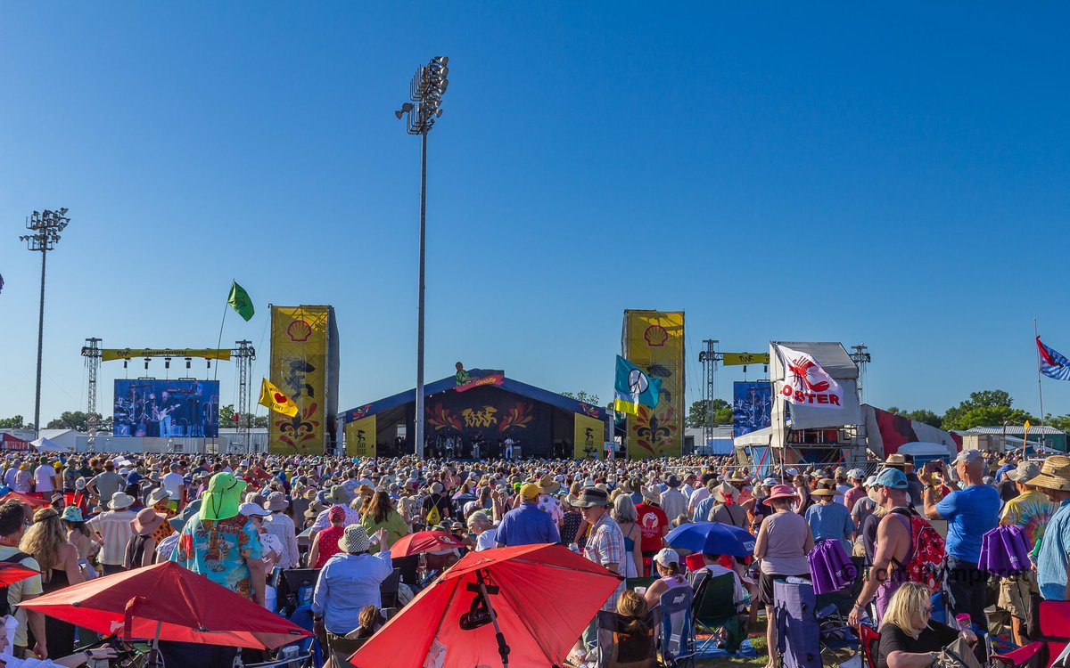 6 months till @JazzFest 2024!!! 📷 Tom Pumphret