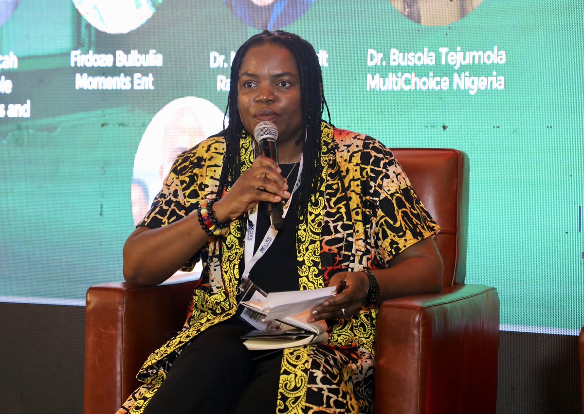 nbcgovng's tweet photo. AFRICAST 2023- DAY 2
Fifth Panel Discussion on: โContent For Children And Young Adults: Accessing The State Of Play On Broadcast Platforms.โ Chaired by Mrs. Clementine Usman-Wamba, AD Monitoring / DSO Coordinator, NBC.
#africast #africast2023 #content #market #broadcasting #media #film #africa #conference #NBC