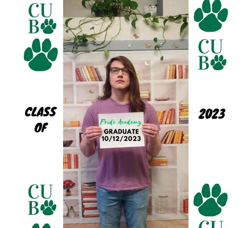 PrideAcadBISD's tweet photo. A little late, but congrats to Matthew Dyall. https://t.co/EeC0zootpp