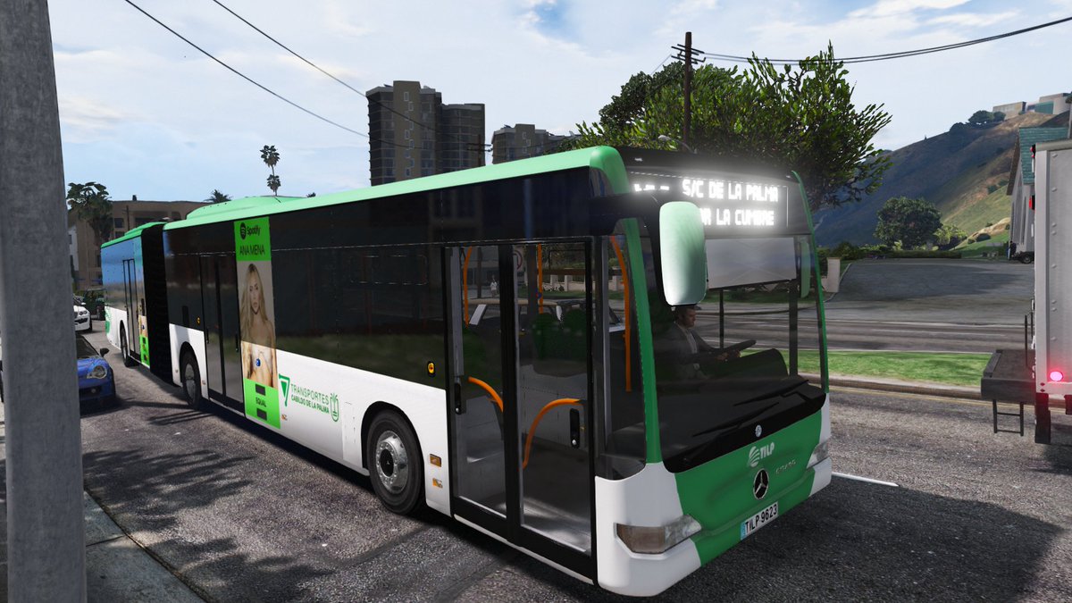 🇮🇨 Prototipo Guagua articulada 18m de Transportes Insular La Palma
Idóneo para líneas de alta capacidad de pasajeros como las 300, 35, 201 y 100
🇩🇪 2006 Mercedes-Benz Citaro G [O 530]
Gracias a <a href="/mmodsgtav/">mmodsgtav</a> por el vehículo para poder aplicarle la pintura

#MercedesBenzCitaro #TILP