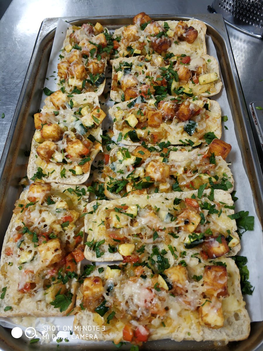 RossettKitchen's tweet photo. Paneer cheese on toasted ciabatta https://t.co/39aywgmiPg