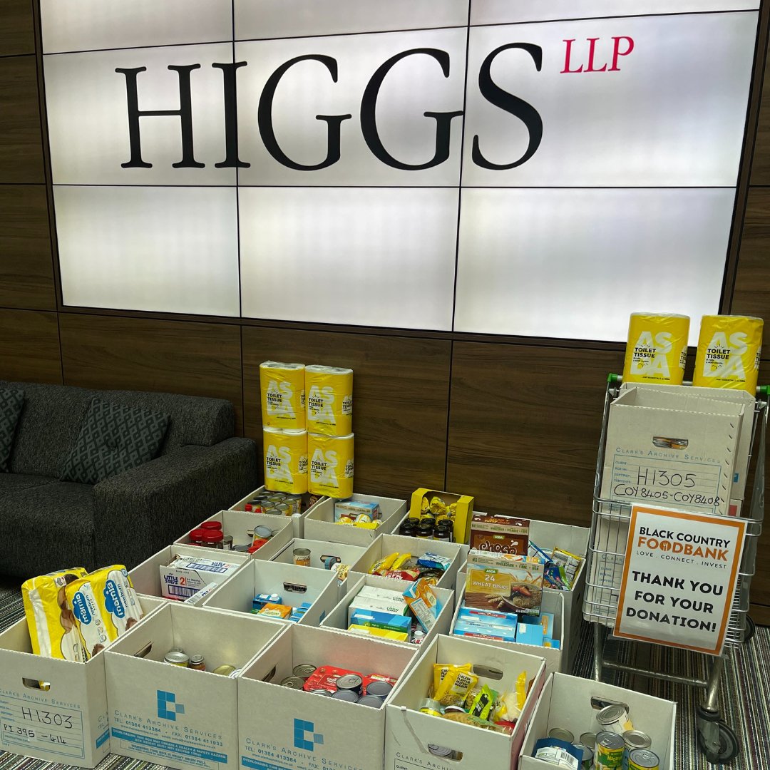 HiggsLLP's tweet photo. Great to see our new first-year trainees getting involved in organising a Harvest collection for @bcfoodbank!
Lauren Moult, Georgia McCutcheon, Asim Faraz, Arjun Mann and Adam Hussain gathered the goods and delivered them on Monday.
#ThisIsHiggs #FoodBank https://t.co/IWoc72gcjX