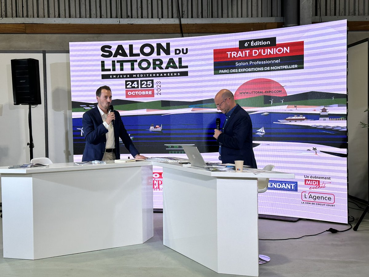 Salon du Littoral (@salondulittoral) on Twitter photo Arnaud Danquechin, Offshore Wind Project Engineer chez #Bourbon est sur le Plateau Média pour une interview à retrouver sur notre site dès ce soir 🔁
littoral-expo.com/interviews-des…
#SalonduLittoral #evenement <a href="/Midilibre/">Midi Libre</a> <a href="/Midi_Events/">Midi Events</a> Arnaud Danquechin, Offshore Wind Project Engineer chez #Bourbon est sur le Plateau Média pour une interview à retrouver sur notre site dès ce soir 🔁
littoral-expo.com/interviews-des…
#SalonduLittoral #evenement <a href="/Midilibre/">Midi Libre</a> <a href="/Midi_Events/">Midi Events</a>