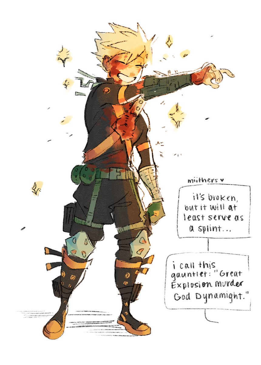 miithers's tweet photo. katsuki you fucking NERD #MHASpoilers #MHA405 https://t.co/hdAUpf2YFA