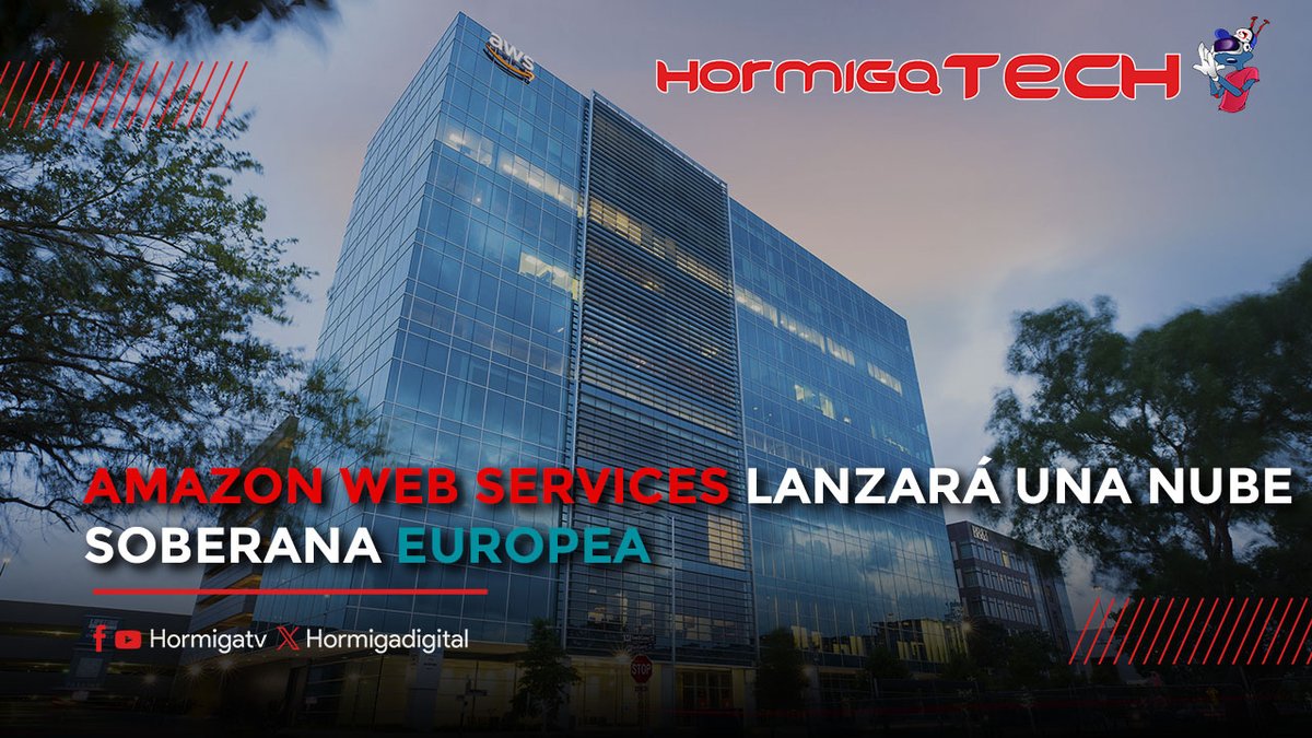 Hormigadigital's tweet image. AMAZON AWS LANZA UN NUEVO SERVICIO EN LA NUBE PARA MANTENER LOS DATOS EN LA UE SEPARADOS #amazonaws #Amazon
youtu.be/lfCR9BCSuEE?si…