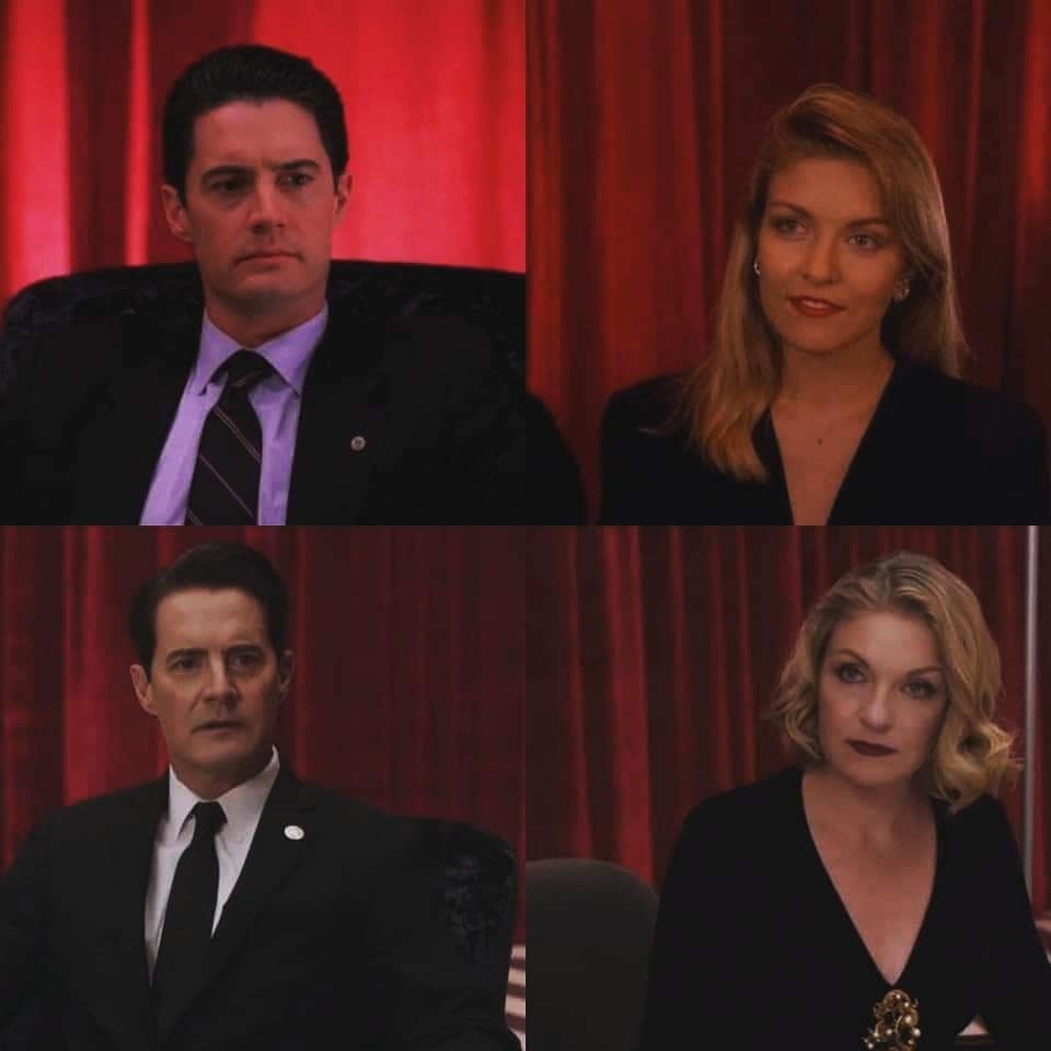 universoLynch's tweet photo. I'll see you again in 25 years
Dentro de 25 años te volveré a ver
.
.
@kyle_maclachlan #davidlynch #twinpeaks #amazing #pretty #love #cine #cinema #film #films #serie #tvserie #tvseries #laurapalmer #redroom #habitacionroja #blacklodge #agentecooper #kylemaclachlan #sheryllee https://t.co/y5cvJWgG7r