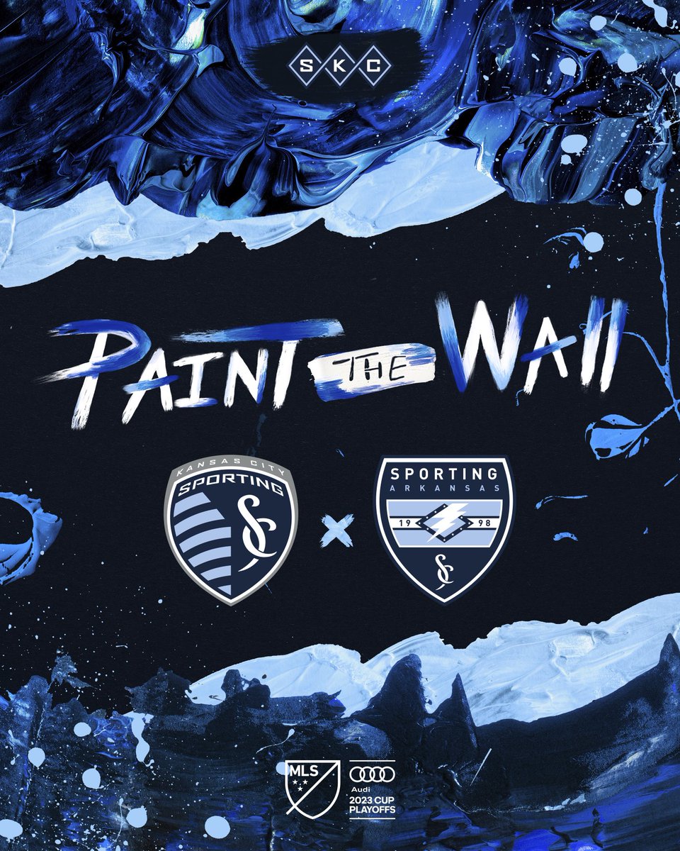 Good luck to <a href="/SportingKC/">Sporting Kansas City</a> in the MLS Cup Playoffs tonight! #PaintTheWall