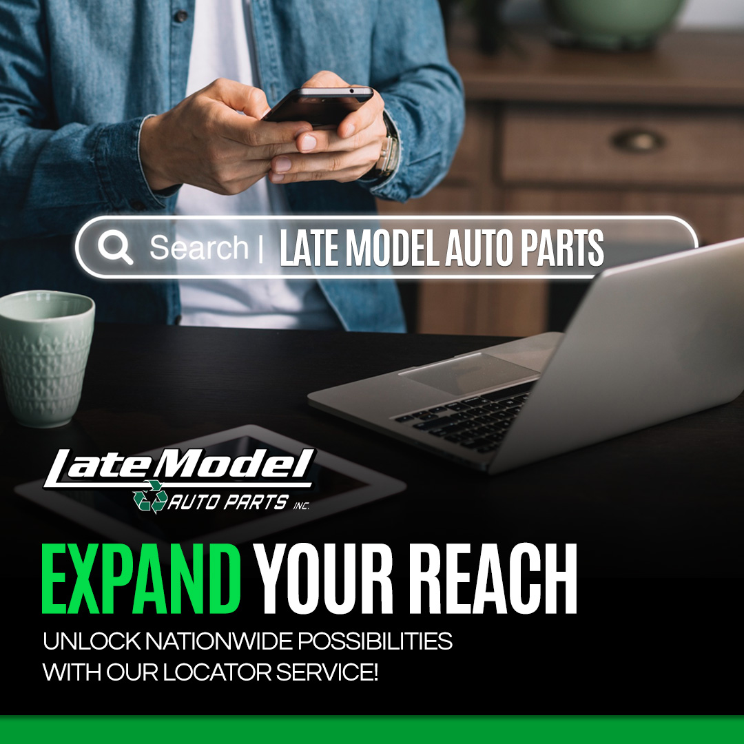 Our nationwide locator service can help you find the parts you need for your vehicle. Whether you're in the heart of the city or in a small town, our extensive network of suppliers ensures that you have access to a wide range of options. #LateModelAutoParts #LocatorService