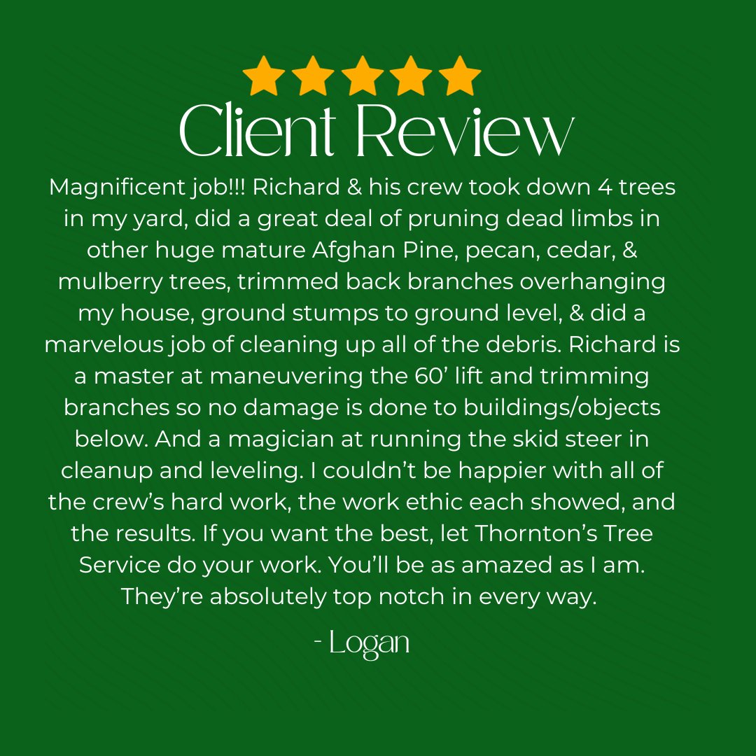 ThorntonsTree91's tweet photo. Thank you for a great review, Logan! Customers like you are why we do what we do! https://t.co/kuysCsm0rc