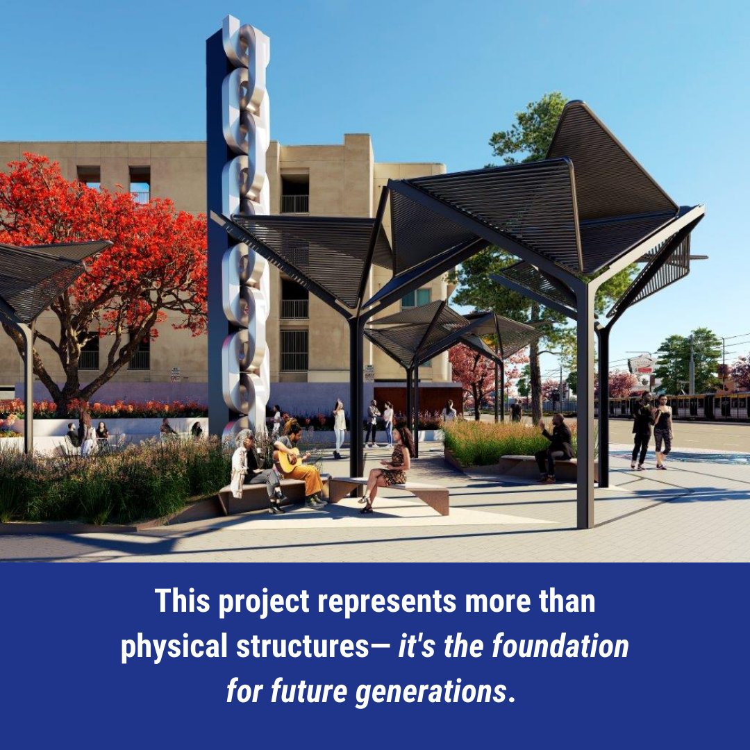 Significant developments are on the horizon at 54th &amp; Crenshaw! 🚧✨ 

Starting at the end of the month, we’re breaking ground to enhance the area with a public art commission by the renowned Melvin Edwards, as well as creating additional parking for businesses along 54th.