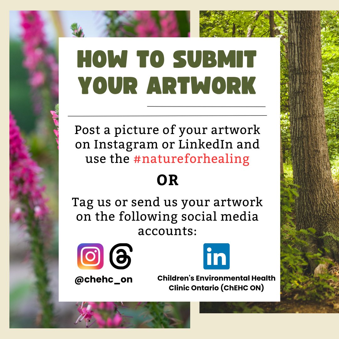 Share your experiences in #nature with us and help us build a community of connection!

We hope to build a Story Map of the power of #nature with submissions!

#NatureForHealing <a href="/Melissa_Lem/">Dr. Melissa Lem</a> <a href="/bcparksfdn/">BC Parks Foundation</a> <a href="/ForOurKidsCAN/">For Our Kids</a>