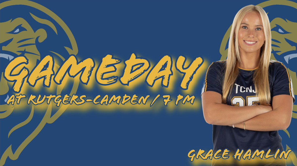 GAMEDAYYYY! TCNJ @ Rutgers-Camden, 7 PM. #lionpride