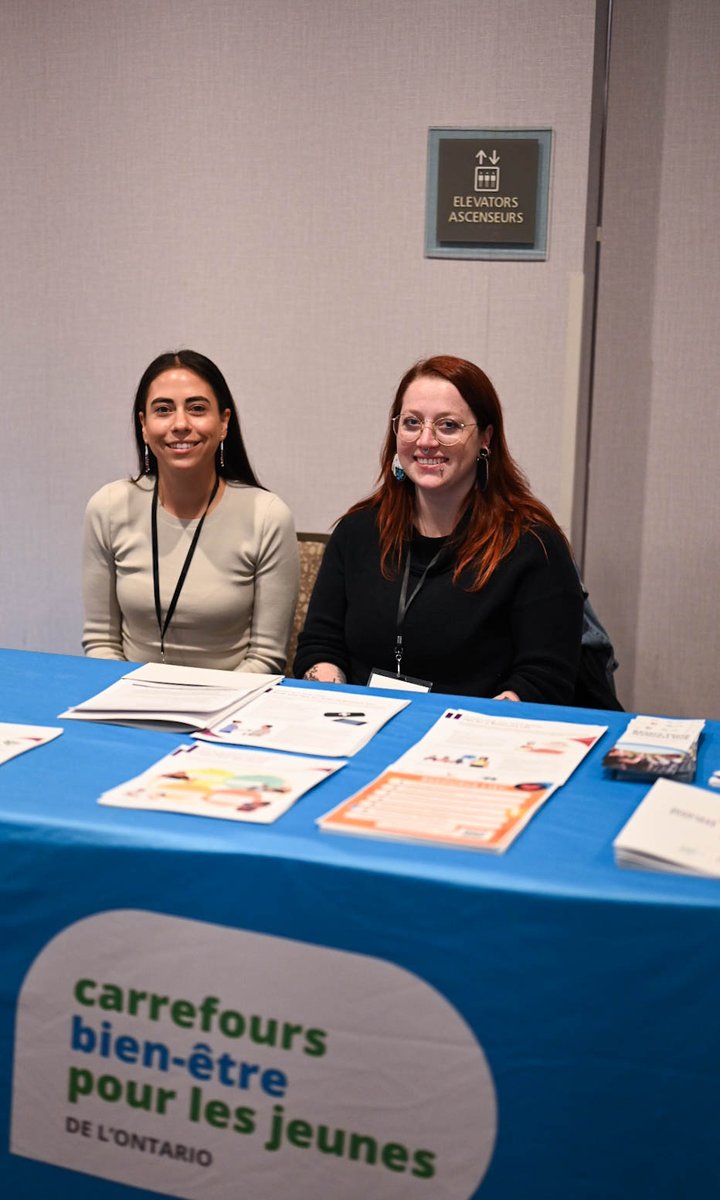 The Youth Wellness Hubs, Ontario, have resources to hand out during the National Summit on Indigenous Mental Wellness in Ottawa. @YWHOntario #IMWsummit23 #MentalHealth #IndigenousHealth