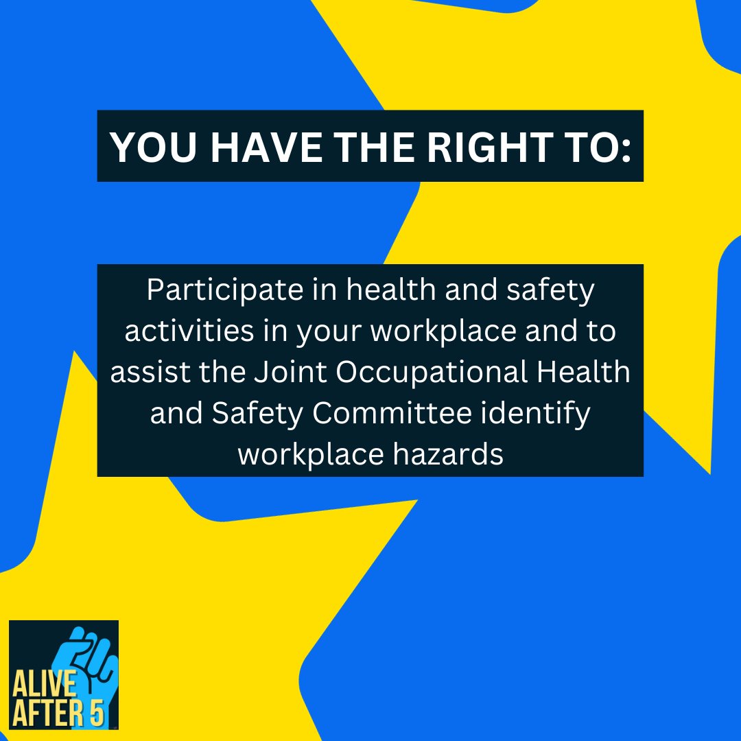 BCFEDYWSAFETY's tweet photo. You have rights! No matter your age, occupation, or experience, everyone has rights and it's time to learn about yours!
#hazards #rights #safety #worksafebc #knowledgeispower #know
#refuseunsafework
#nodiscrimination
#britishcolombia #aliveafter5 #bcfed #safetyiskey #worksafebc https://t.co/2rse1PUZHq