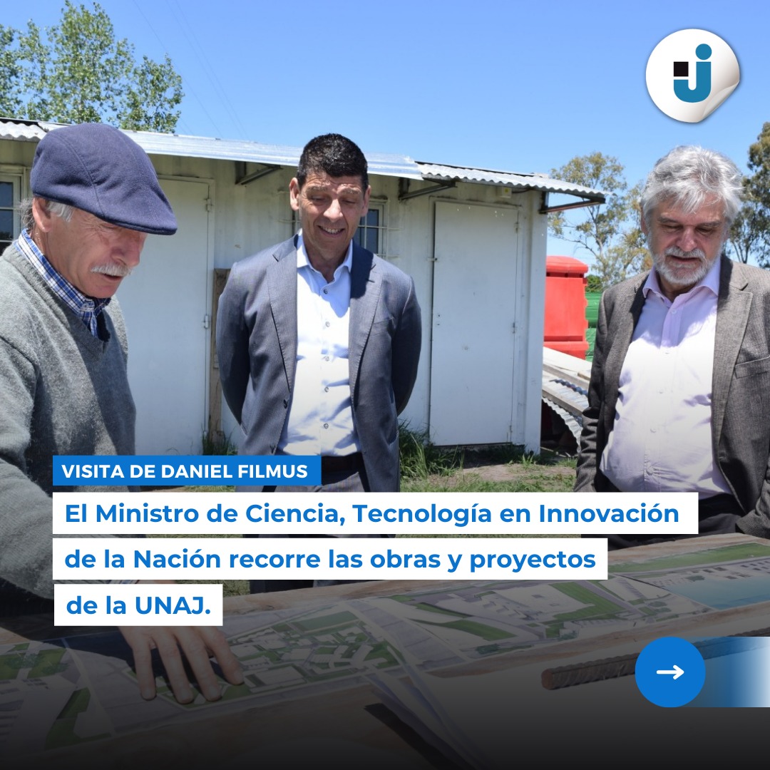 🛰️ Nos visitó el ministro de @ciencia_ar, <a href="/FilmusDaniel/">Daniel Filmus</a>

Junto a nuestro rector, <a href="/ArnaldoDMedina/">Arnaldo Medina</a>, recorrió las obras del Centro de Investigación y Desarrollo-Laboratorio Central, del Programa Federal “Construir ciencia”, el Centro Forense y el Bioterio.

Además [sigue 🧵]