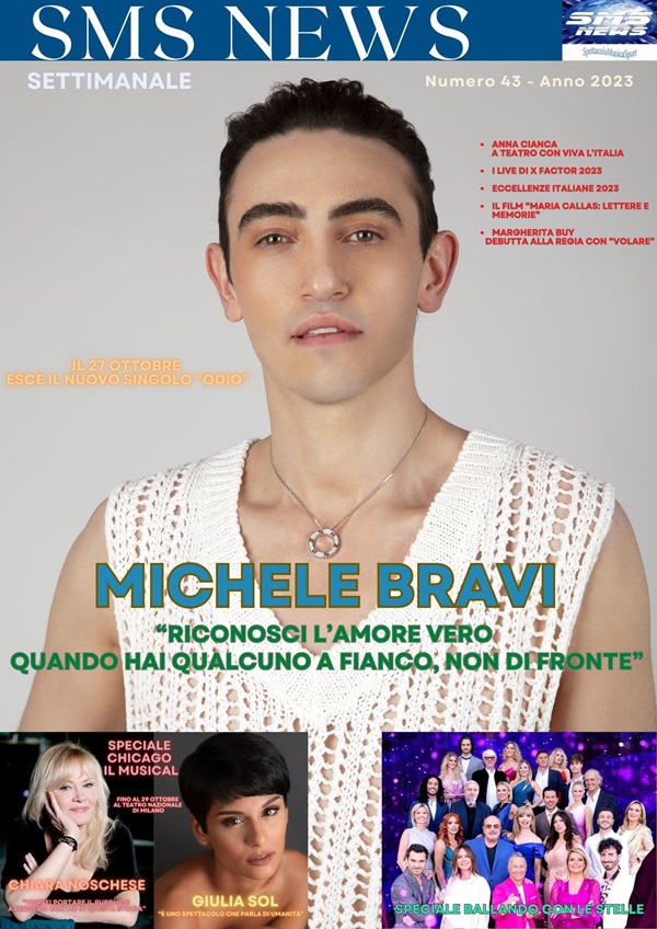 MontiFrancy82's tweet photo. Sul nuovo numero del settimanale SMS NEWS in cover
@michele_bravi lo speciale su Chicago Il Musical con le interviste a #ChiaraNoschese e #GiuliaSol, lo speciale su @Ballando_Rai e ancora #AnnaCianca, #XFactor e tante altre news
Download qui: https://t.co/x1fWN0MDEJ https://t.co/GugYz0ZLqO