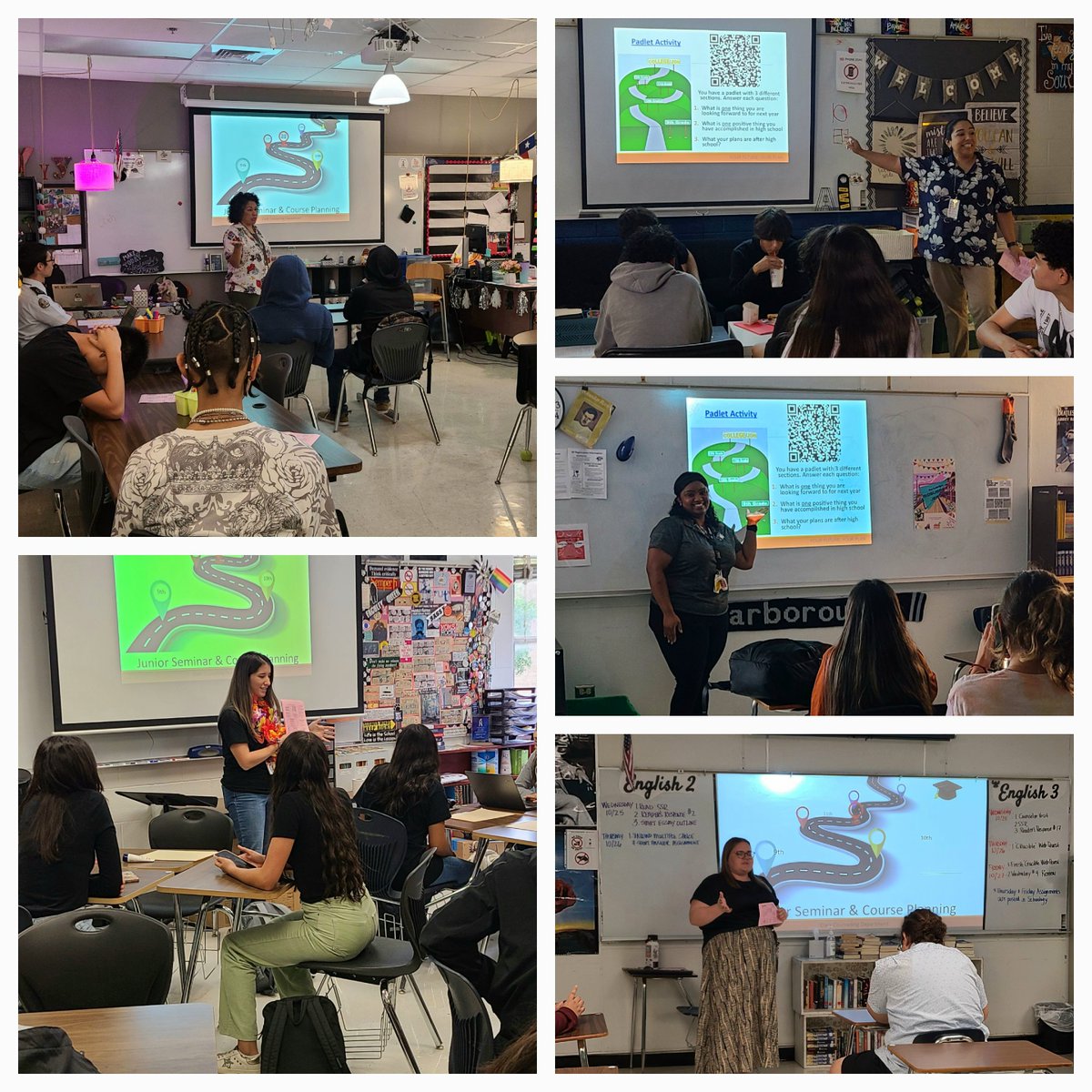 Today, we visited our juniors in English 3 classes to present a junior seminar guidance lesson  and to prepare for their upcoming junior conferences. 🐾😊
<a href="/NISDClark/">Tom C. Clark HS</a> <a href="/ClarkTxLib/">Clark HS Library</a> <a href="/Clarkpub/">Clark Journalism</a> <a href="/ClarkTAFE/">TAFE - Clark High School</a> <a href="/TCClarkAVID/">ClarkAVID</a> <a href="/NISDCounseling/">NISD Counseling</a>