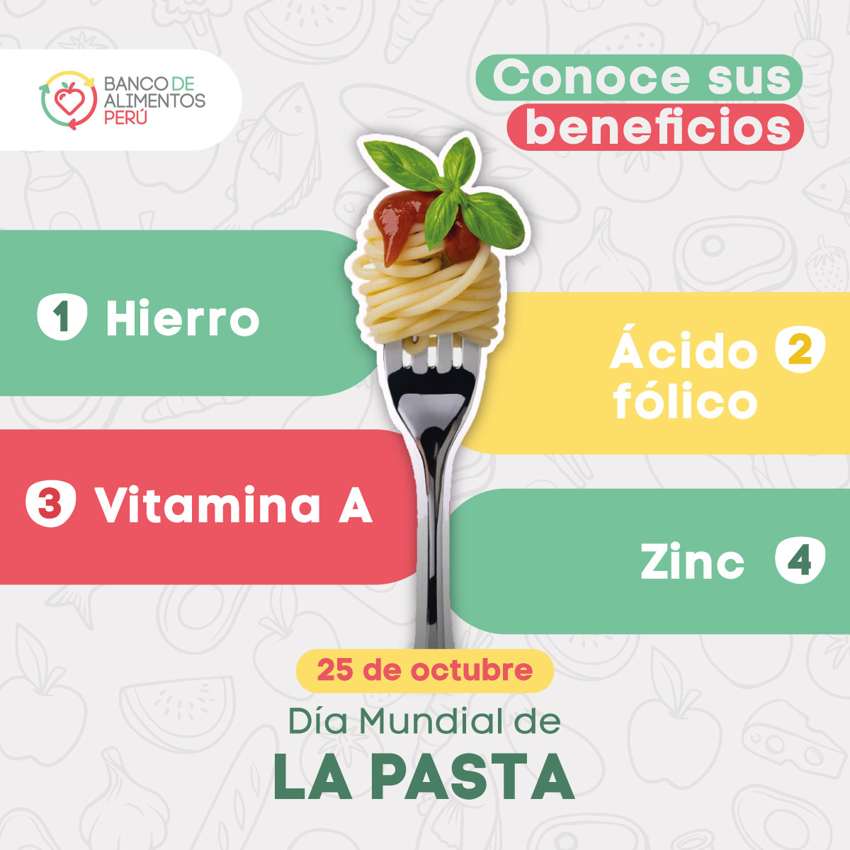 En el #BAP, cada acto de solidaridad se convierte en un ingrediente valioso para cocinar un futuro mejor.

Juntos, reducimos el hambre y  evitamos el desperdicio de alimentos.💙🍽️
¡Únete a esta receta de esperanza y cambio!💪🏻

📱Yapea al 960302185
