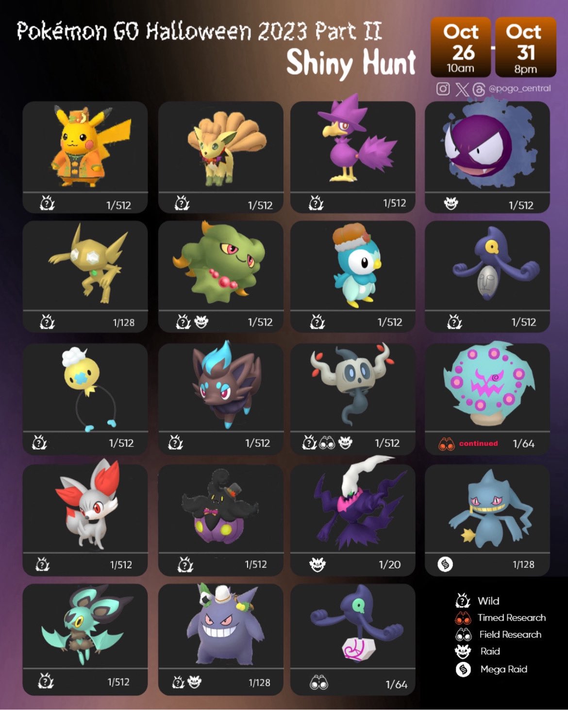 🔴 HALLOWEEN EVENT PART 2 - SHINY HUNT 