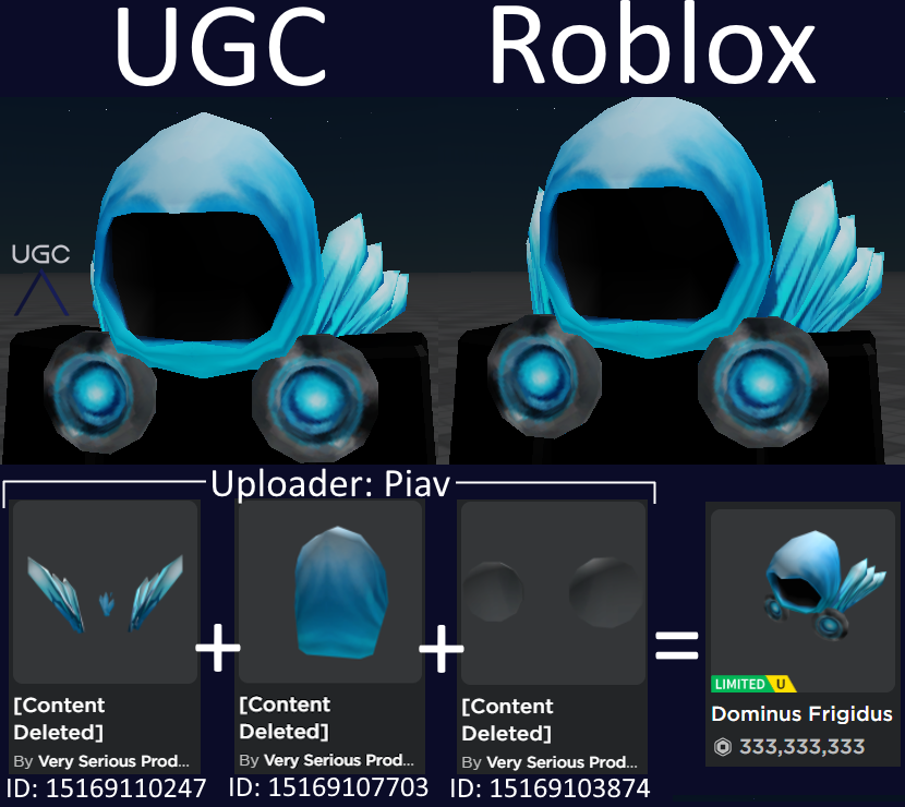 Blue Dominus - Roblox