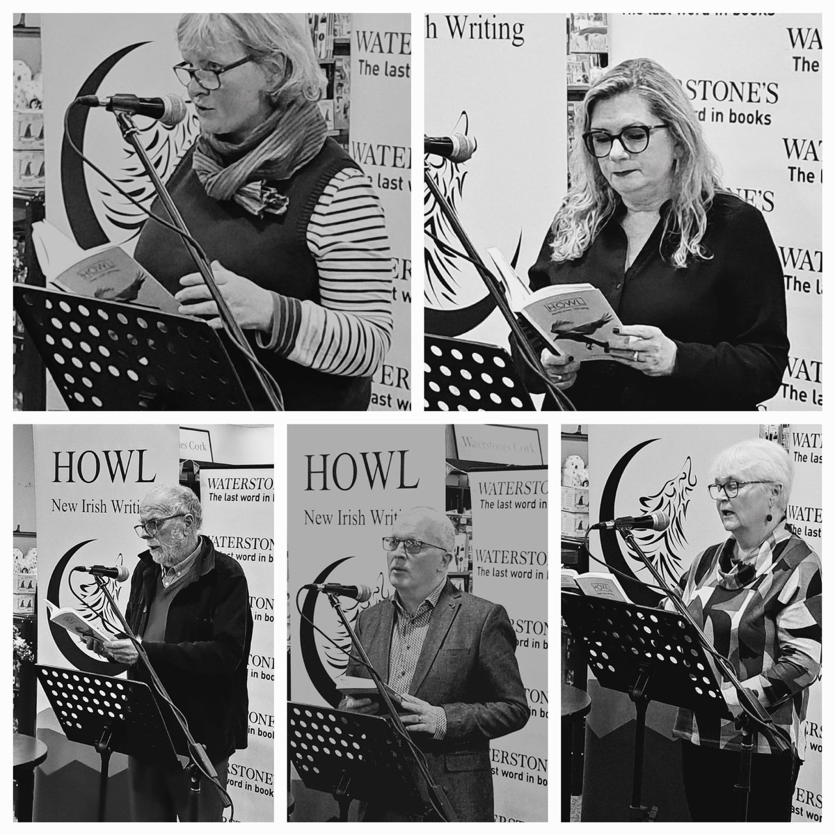 WaterstonesCrk's tweet photo. We had such a great night at the launch of @HowlWriting last night. Thank you to all the wonderful authors. @echolivecork @corkcitylibrary @corkcolibrary @booksirelandmag @BooksellingI #newwriting #NewIrishWriting #cork #waterstones https://t.co/fwN3kYNWKr