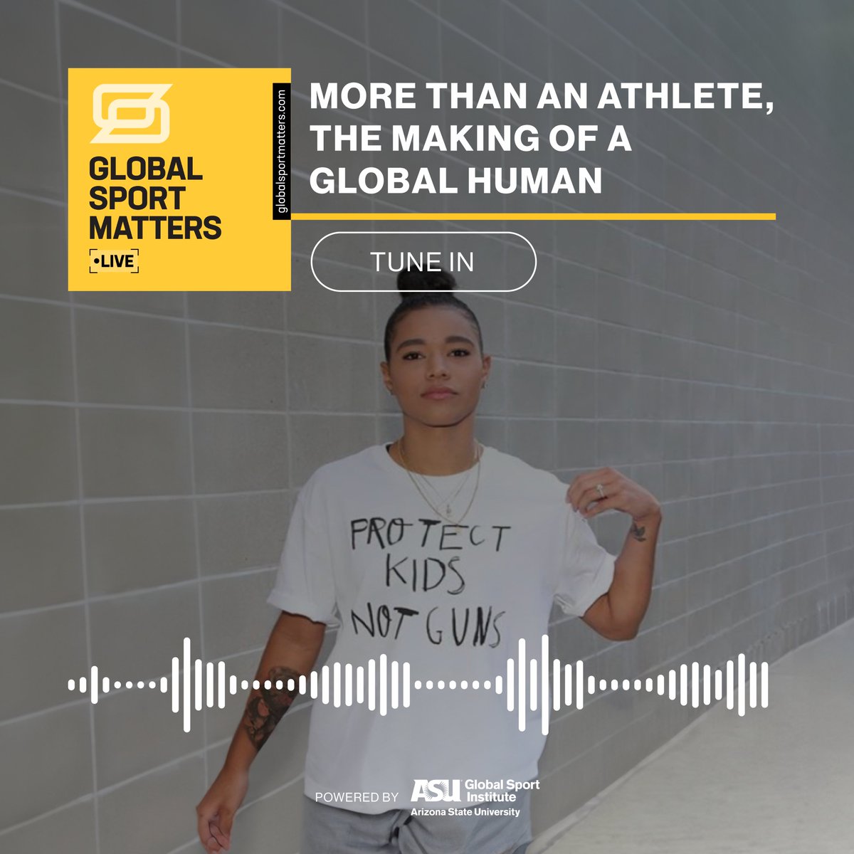 Global Sport Inst. (@globalsportasu) on Twitter photo Join us online on 10/26 @ 7pm (ET) for GSM Live: "More than an athlete, the making of a global human" w/ WNBA's Natasha Cloud and former NFL player Chris Draft. | Register: bit.ly/octgsmlive <a href="/T_Cloud4/">Natasha Cloud</a> <a href="/StephanieTryce/">Stephanie Tryce</a> <a href="/CharlesBrownJr0/">Debo</a> <a href="/chrisdraft/">Chris Draft</a> <a href="/PA4WNLab/">PA4WN | PA4WN Lab | T. Alexander Foundation</a> Join us online on 10/26 @ 7pm (ET) for GSM Live: "More than an athlete, the making of a global human" w/ WNBA's Natasha Cloud and former NFL player Chris Draft. | Register: bit.ly/octgsmlive <a href="/T_Cloud4/">Natasha Cloud</a> <a href="/StephanieTryce/">Stephanie Tryce</a> <a href="/CharlesBrownJr0/">Debo</a> <a href="/chrisdraft/">Chris Draft</a> <a href="/PA4WNLab/">PA4WN | PA4WN Lab | T. Alexander Foundation</a>