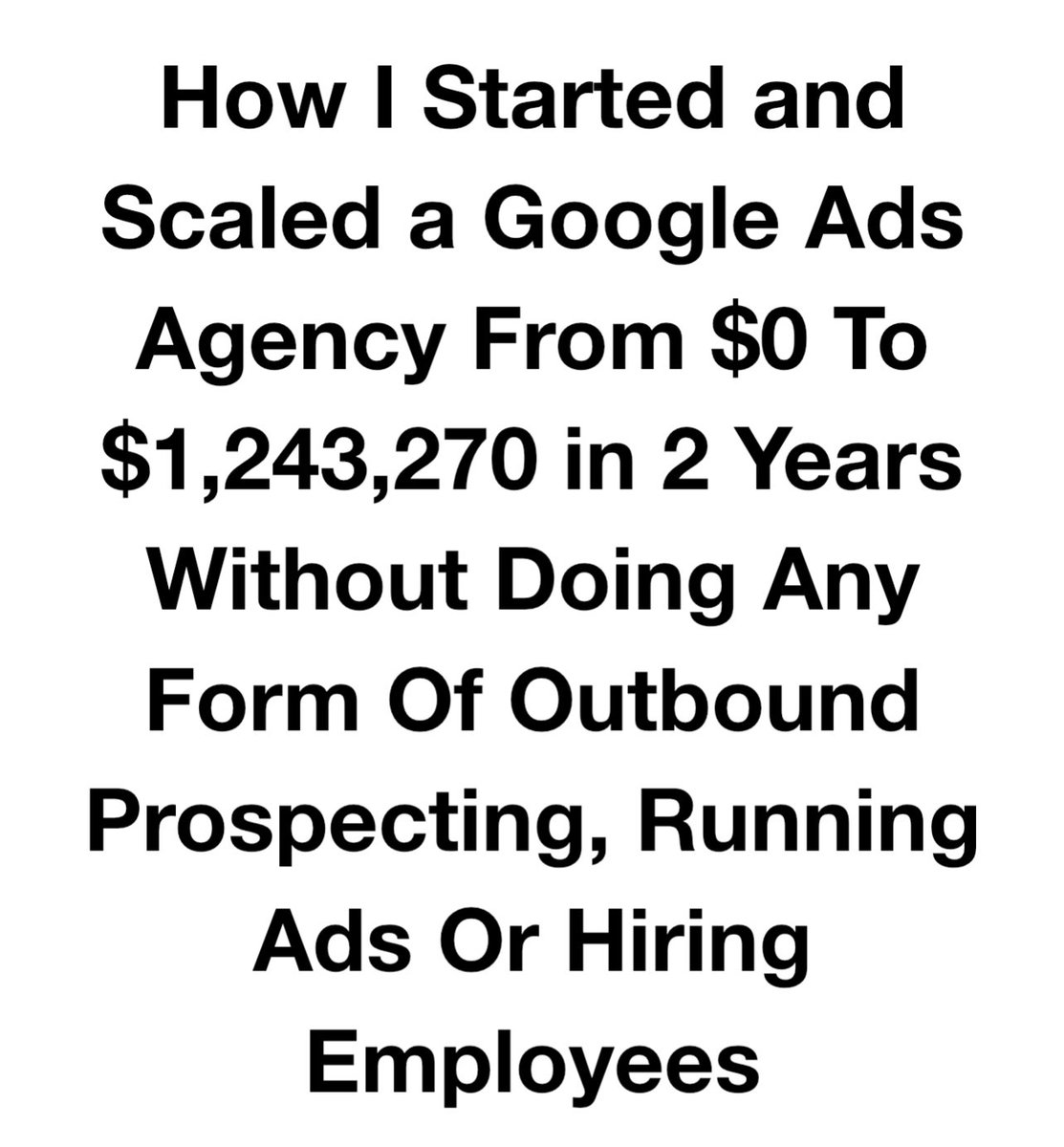 🚨NEW PPC Playbook is LIVE🚨

Vol #003: How to Scale Your PPC Agency to 7 Figures in Revenue

80 pages:
• how to master Google Ads
• how to get your own leads
• how to sell PPC services
• how to launch new clients
• + more

Retweet + Comment "PPC MONEY”

👉I'll send it over