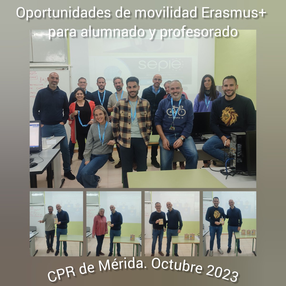 cprdemerida's tweet photo. Hoy última sesión. Un placer sumergirnos en la internacionalización de la mano de @antoniocumpli 
@InnovacionForm @UpeBadajoz
@sepiegob @IESTierrablanca @IESODulceChacon @IesDiezCanedo @IESAlbarregas @iesarroyoharnina @EASDMERIDA @ies_extremadura_mont https://t.co/ckdKYg0aVQ