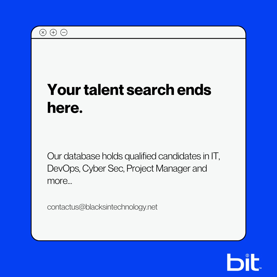 blkintechnology's tweet photo. Unlock your access to a treasure trove of tech resumes! Our database houses hundreds and hundreds of highly skilled BIT community members. Spread the word and visit https://t.co/pWG4NZI39U #TechRecruitment #ResumeDatabase #TechResumes #TechRoles #DEI #BlacksInTech #BITFoundation https://t.co/0F1IbFzrvw