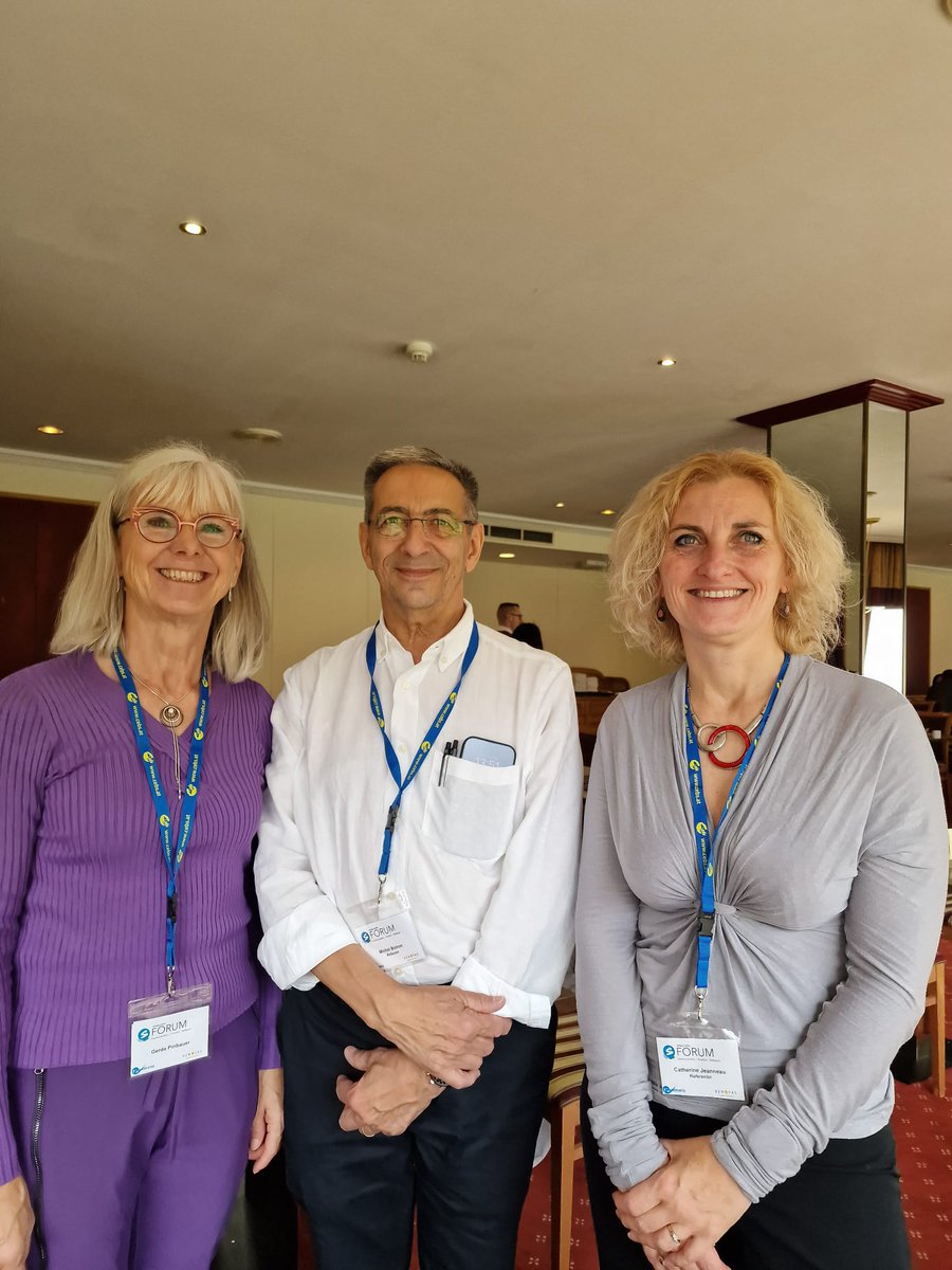 CathJeanneau's tweet photo. Delighted to have delivered a keynote &amp; a workshop at the #SprachenForum2023. Lovely to meet so many enthusiastic teachers &amp; the fantastic @CebsAustria team. Presented the @Linguanum_eu &amp; #ECML_elang projects Bis bald! https://t.co/vuIyuoGrOi
