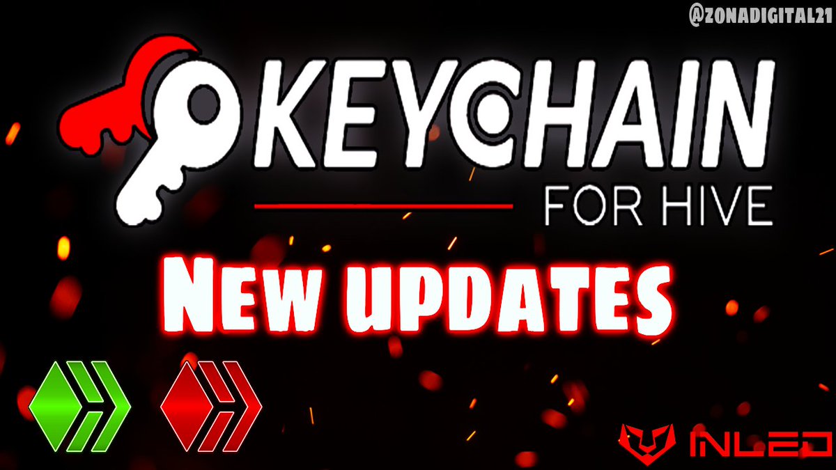 If you are an active #hive user you need to know about this....

And is that <a href="/HiveKeychain/">Hive Keychain</a> has released two new updates to this amazing tool, they are so good that I've decided to make an explanation of their new features to make everything easier in this #Web3
1/3🧵