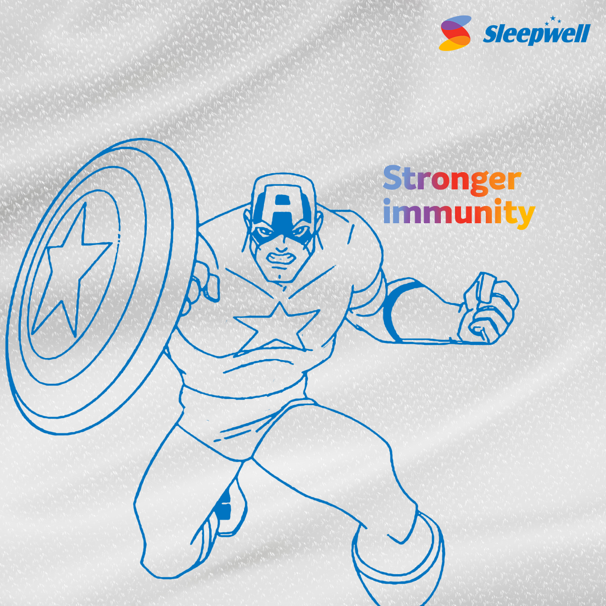 Sleepwell_ME's tweet photo. It's no secret! You don't need a cape to be hero, just good old sleep. #NowYouSleepwell

#comfort #sleep #foammattress #orthomattress #sleepisimportant #sleepwellmattresses #SuperHero #marvelcomics #captainamericashield https://t.co/S565EaRpVE