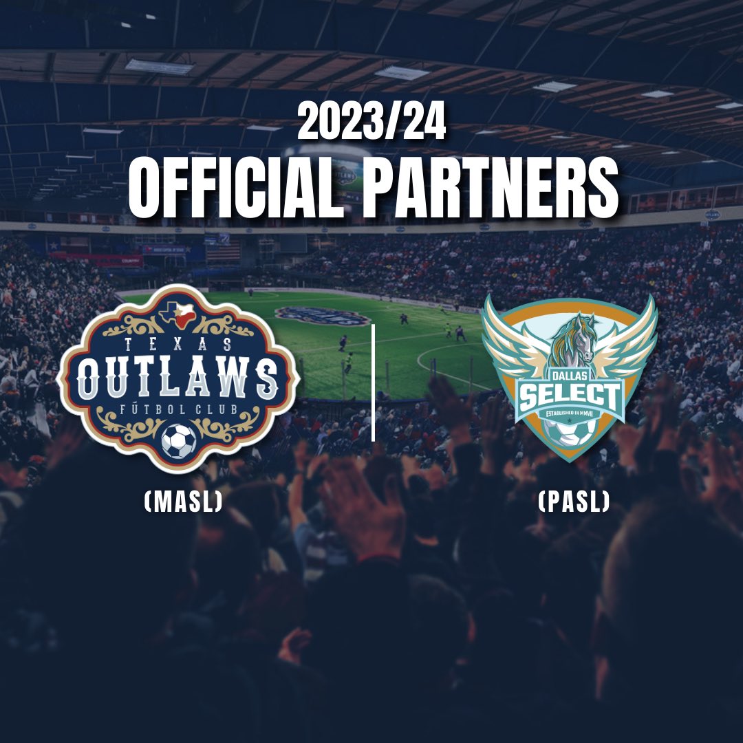 TexasOutlawsFC's tweet photo. Texas Outlaws x Dallas Select
The Outlaws and Dallas Select announce their official partnership, paving the way for both men and women’s soccer in the Dallas-Fort Worth metroplex.
#TexasOutlaws #WeAreTexas #MASL #soccer #futbol #DallasSelect https://t.co/kxAZuA0Zm8