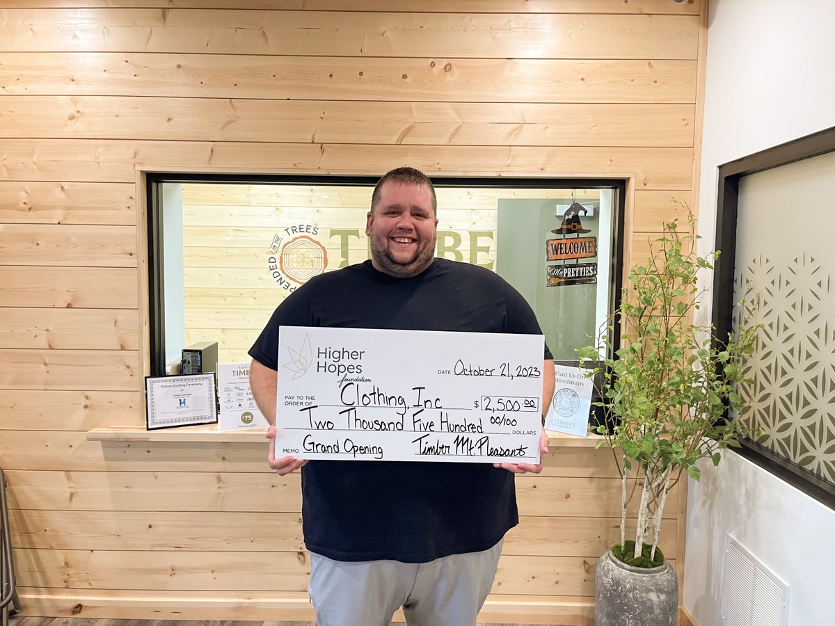 During our first week open in #MtPleasant, we let the community decide where our first donations went! We’re excited to announce that Humane Animal Treatment Society won the most votes and the biggest donation of $5,000! The runners-up each received $2,500. 🫶