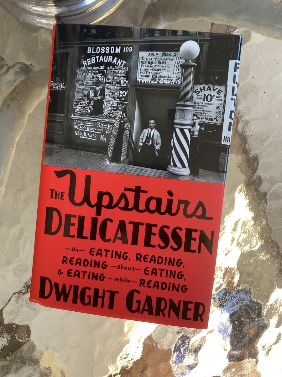 Happy Book Pub. Day to West Virginia native @DwightGarner, the legendary @nytimesbooks critic whose new memoir, THE UPSTAIRS DELICATESSEN, is garnering rave reviews!