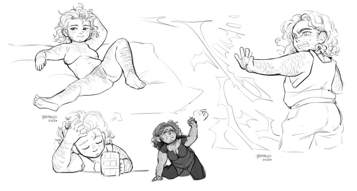 bramblefix's tweet photo. been playing dwarf fortress and bg3 and dnd so I'm very dwarfpilled atm https://t.co/B6aLBYTkB8