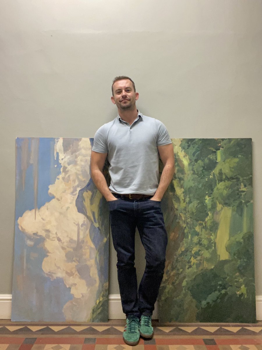 A large painting commission for an exciting project!